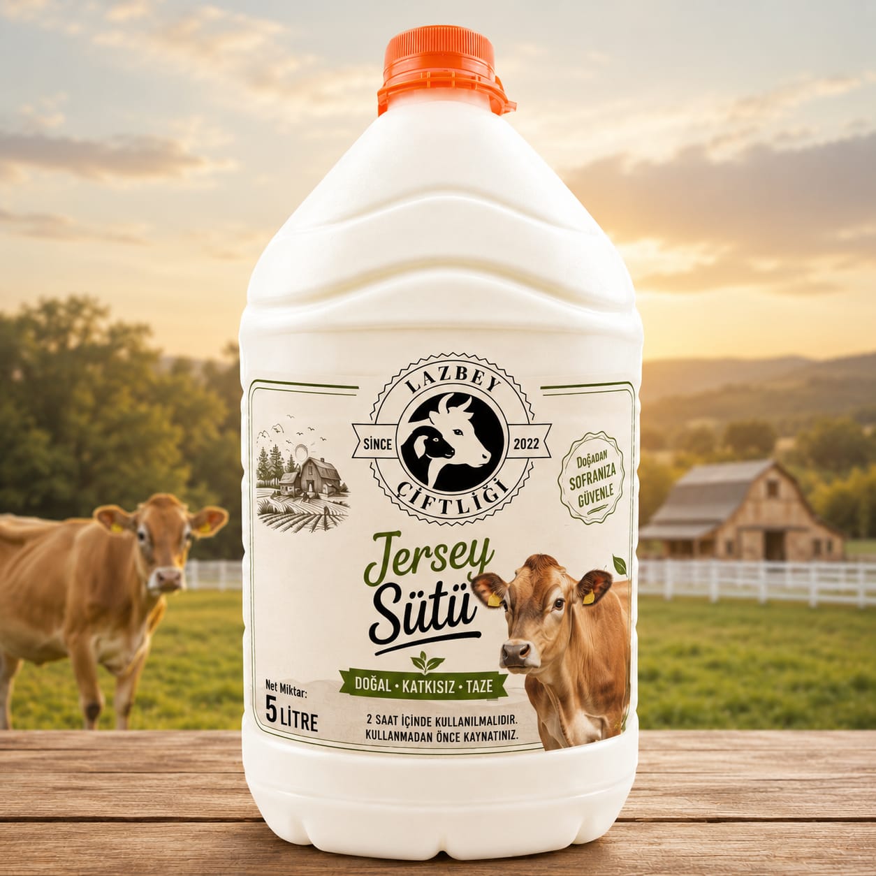 İstanbul Jersey sütü 5 litre